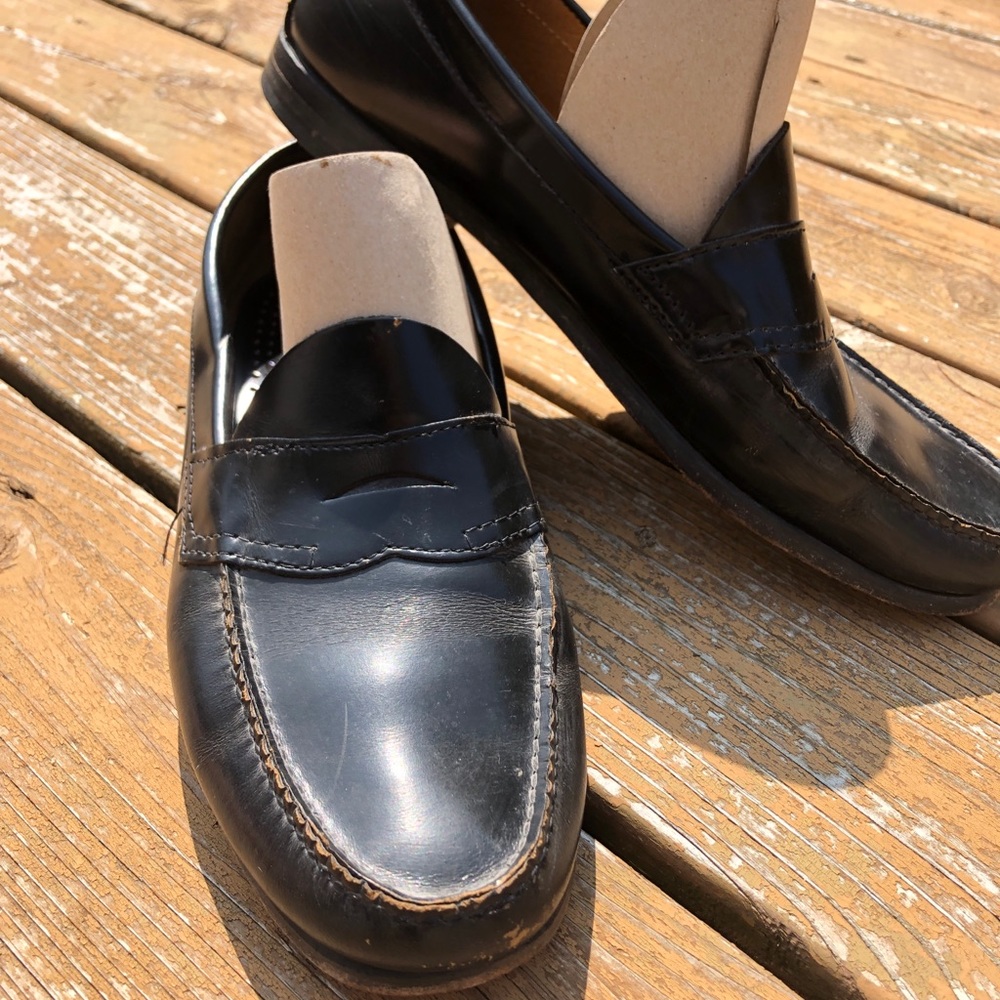 G.H. Bass leather loafers